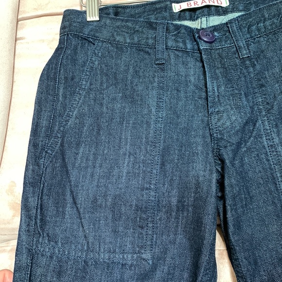 NWOT J Brand dark wide leg flare trouser style jeans - Picture 2 of 11